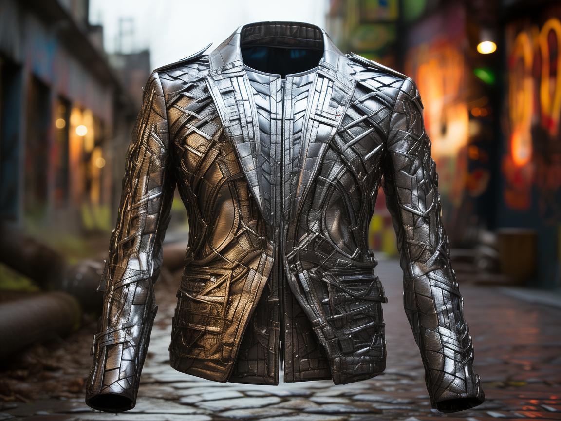 金属与生活交织的外套 金属与生活交织的外套