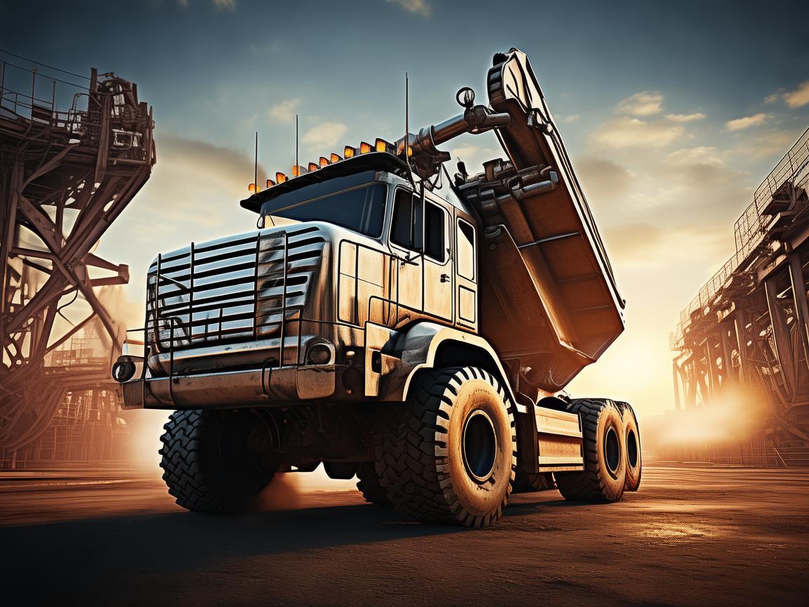 自卸车与金属的交响,我的艺术与生活之歌