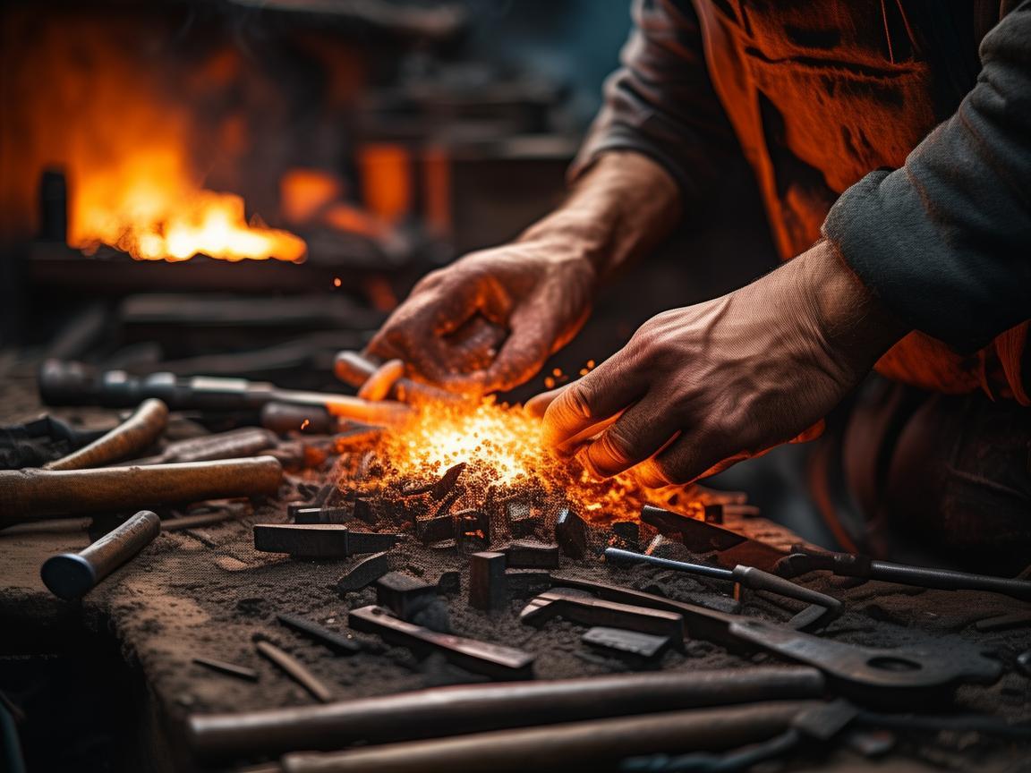 金属之魂，工人与我的艺术共生