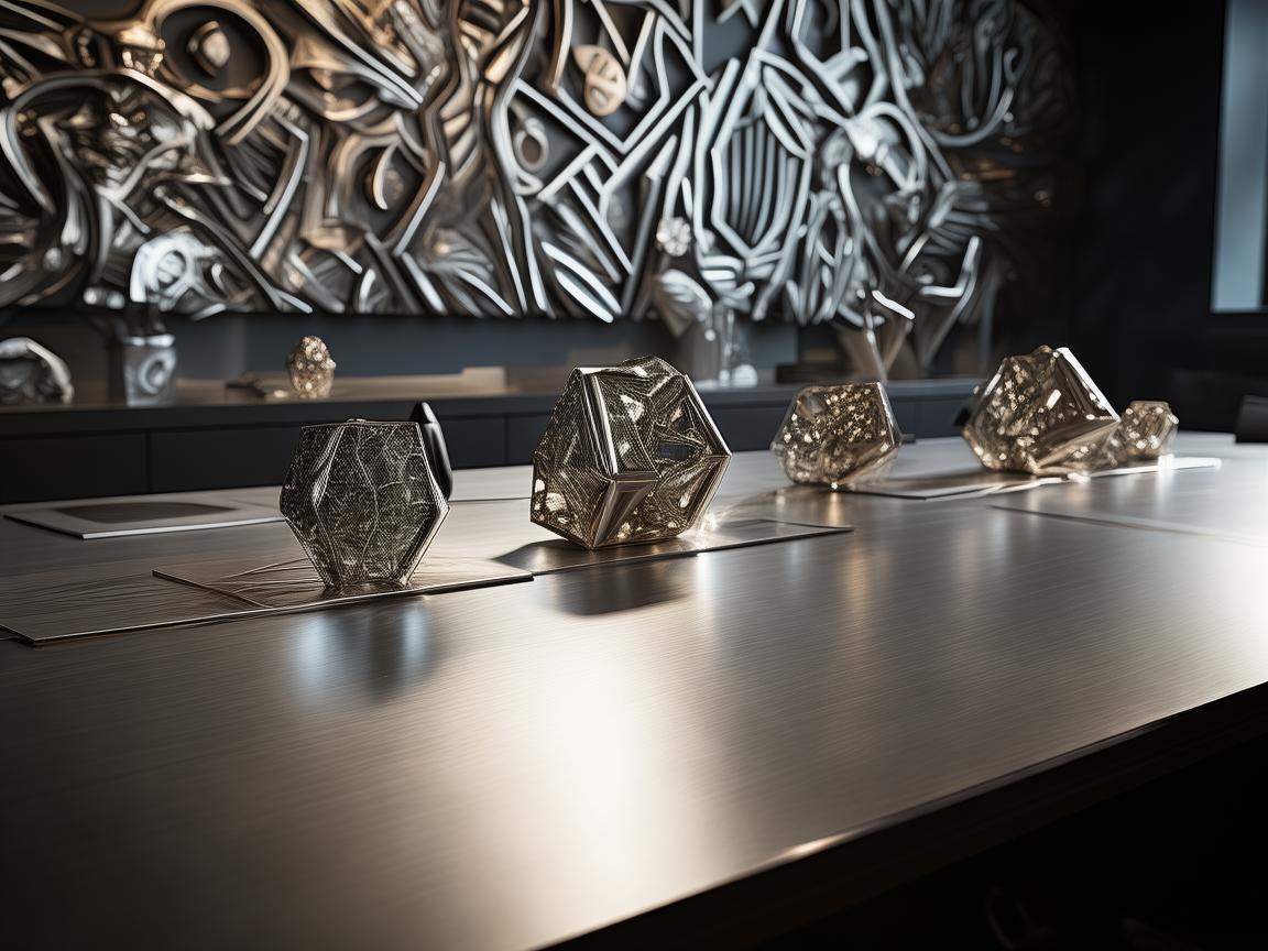 金属之韵，我的办公室工位——坚毅与灵感的交响