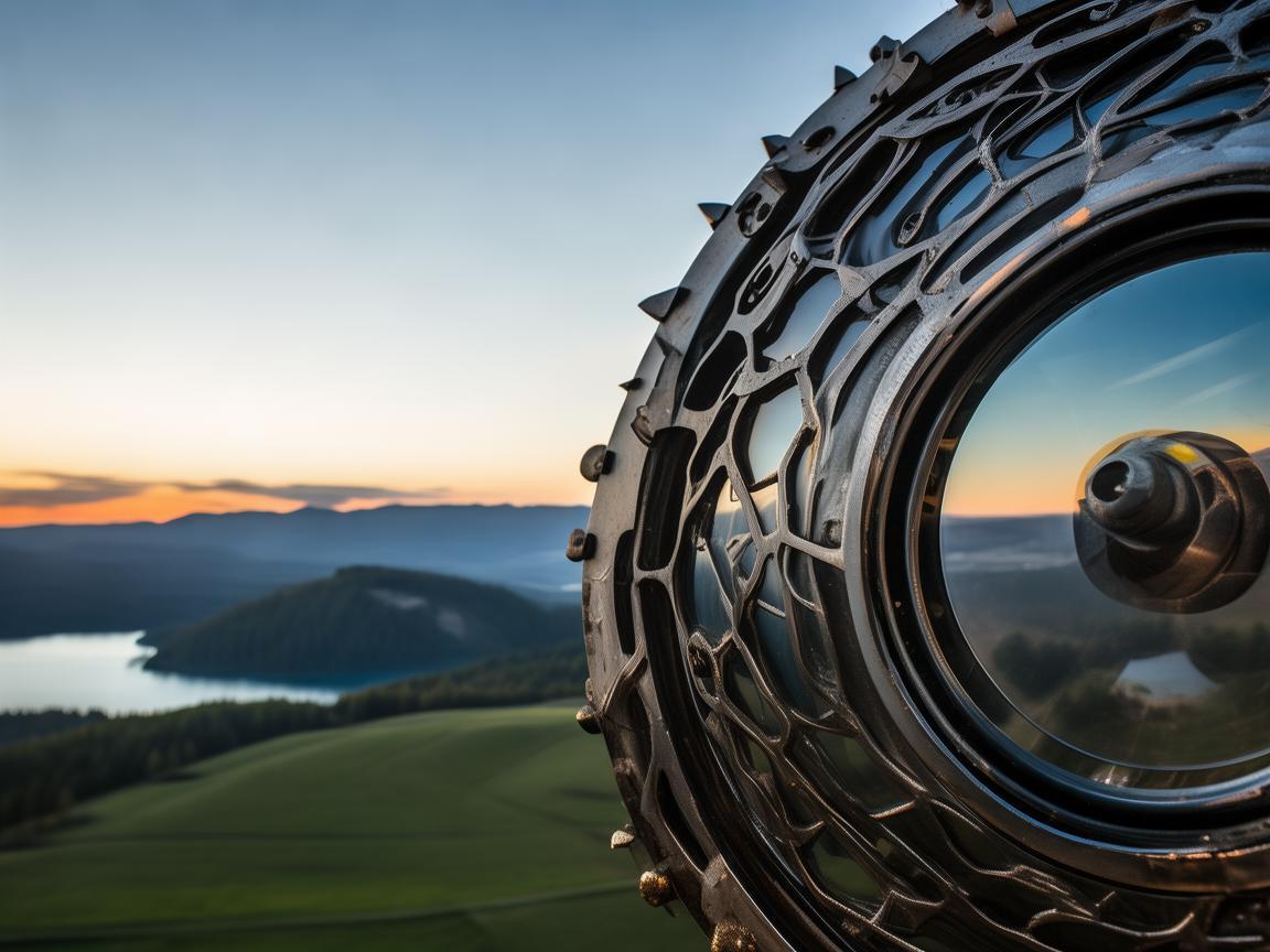 金属之眼,观景台上的风景与时光 金属之眼,观景台上的风景与时光