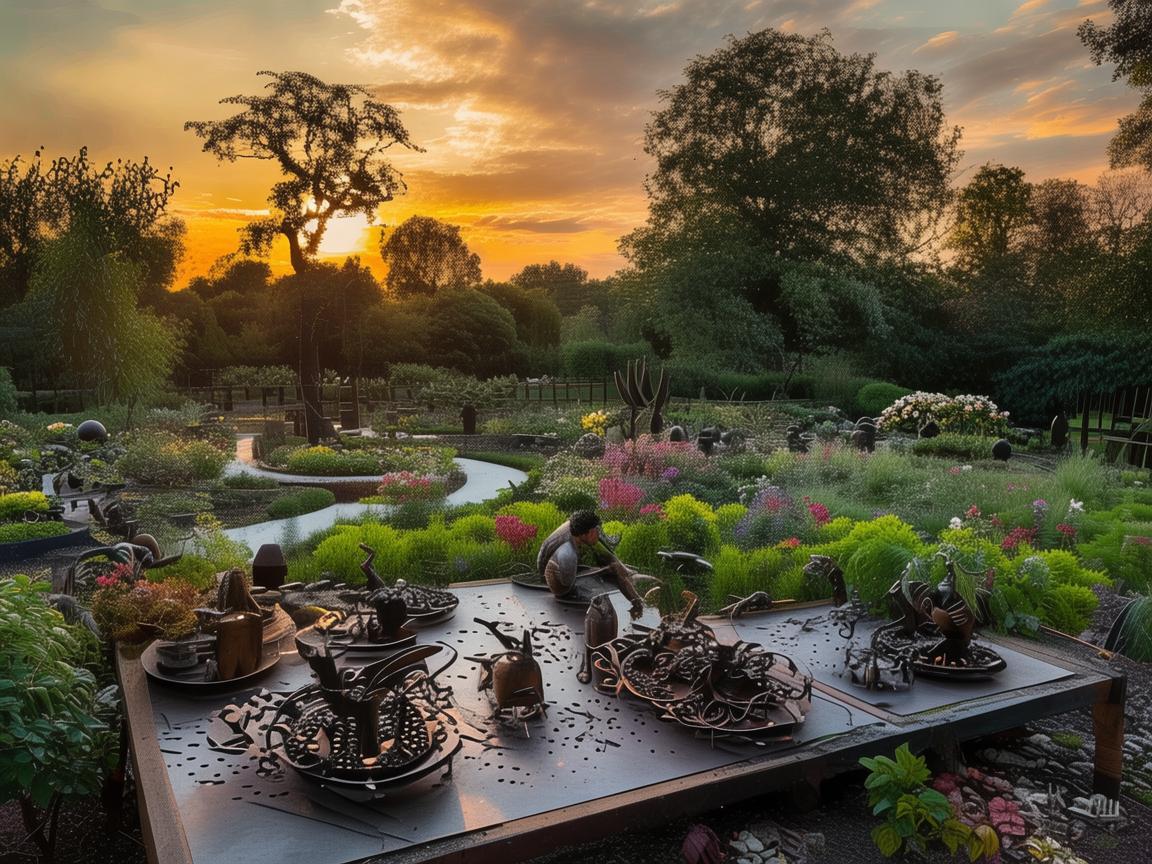 金属园丁,以匠心雕琢生活的艺术 金属园丁,以匠心雕琢生活的艺术