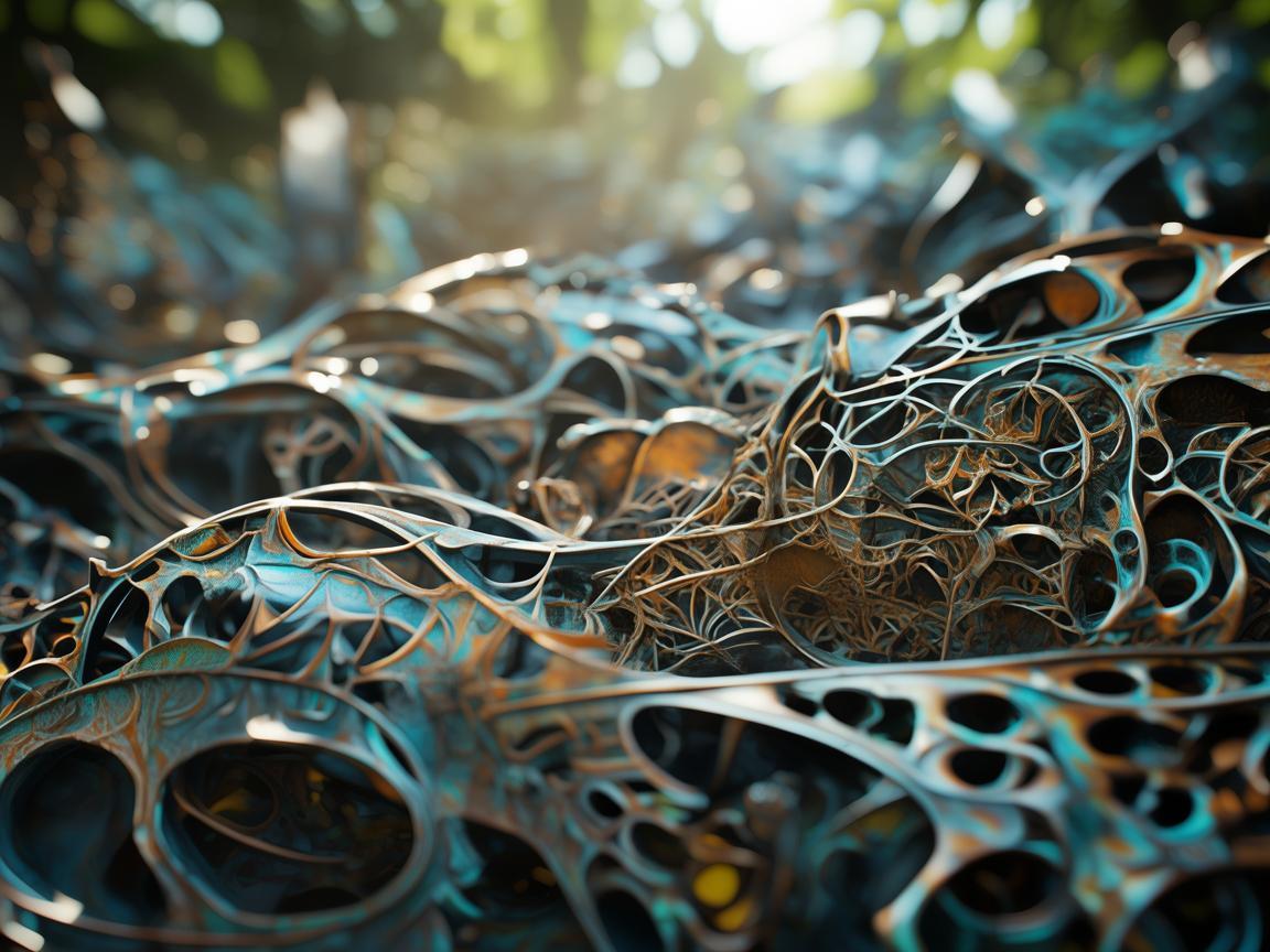 金属艺术下的生命回响 金属艺术下的生命回响