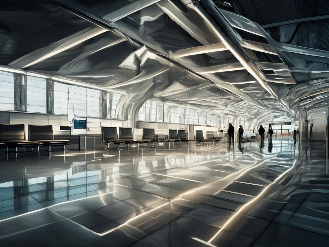 候机厅的金属交响 候机厅的金属交响