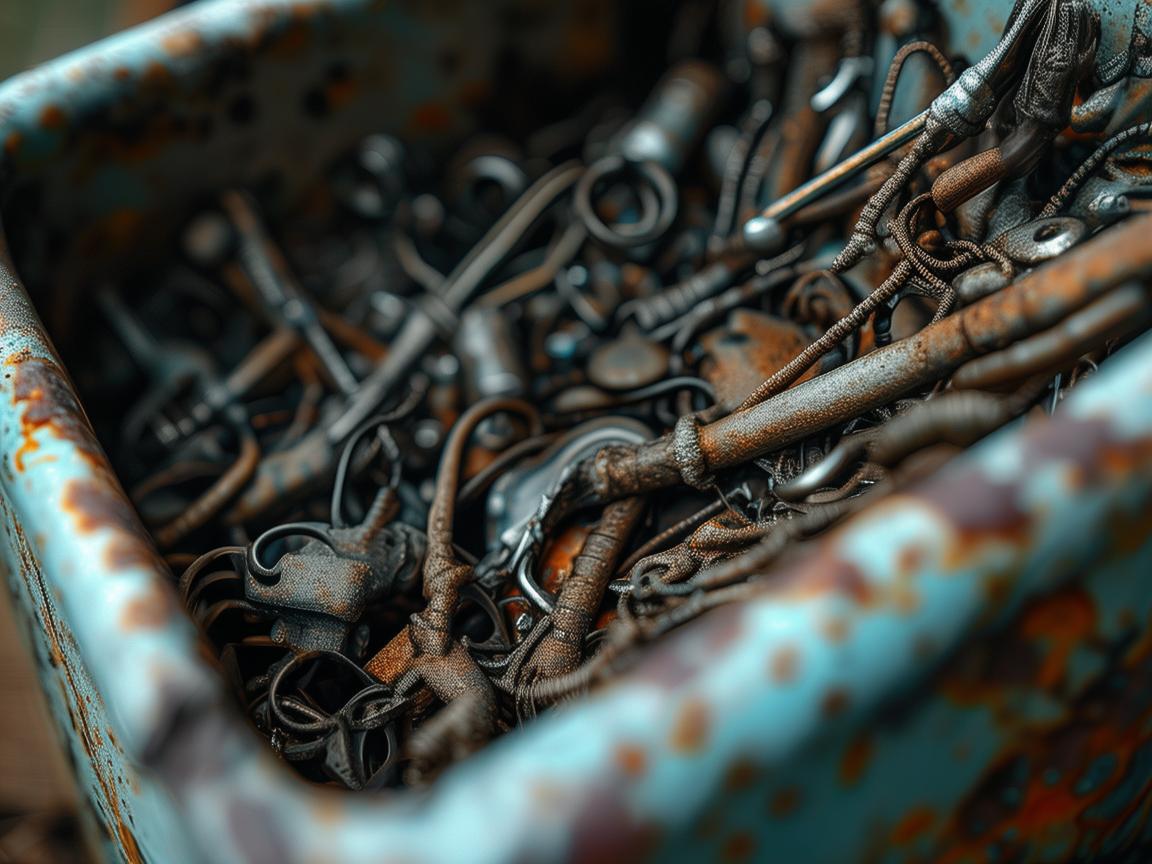 垃圾桶里的生活哲学,金属艺术家的日常碎片 垃圾桶里的生活哲学,金属艺术家的日常碎片