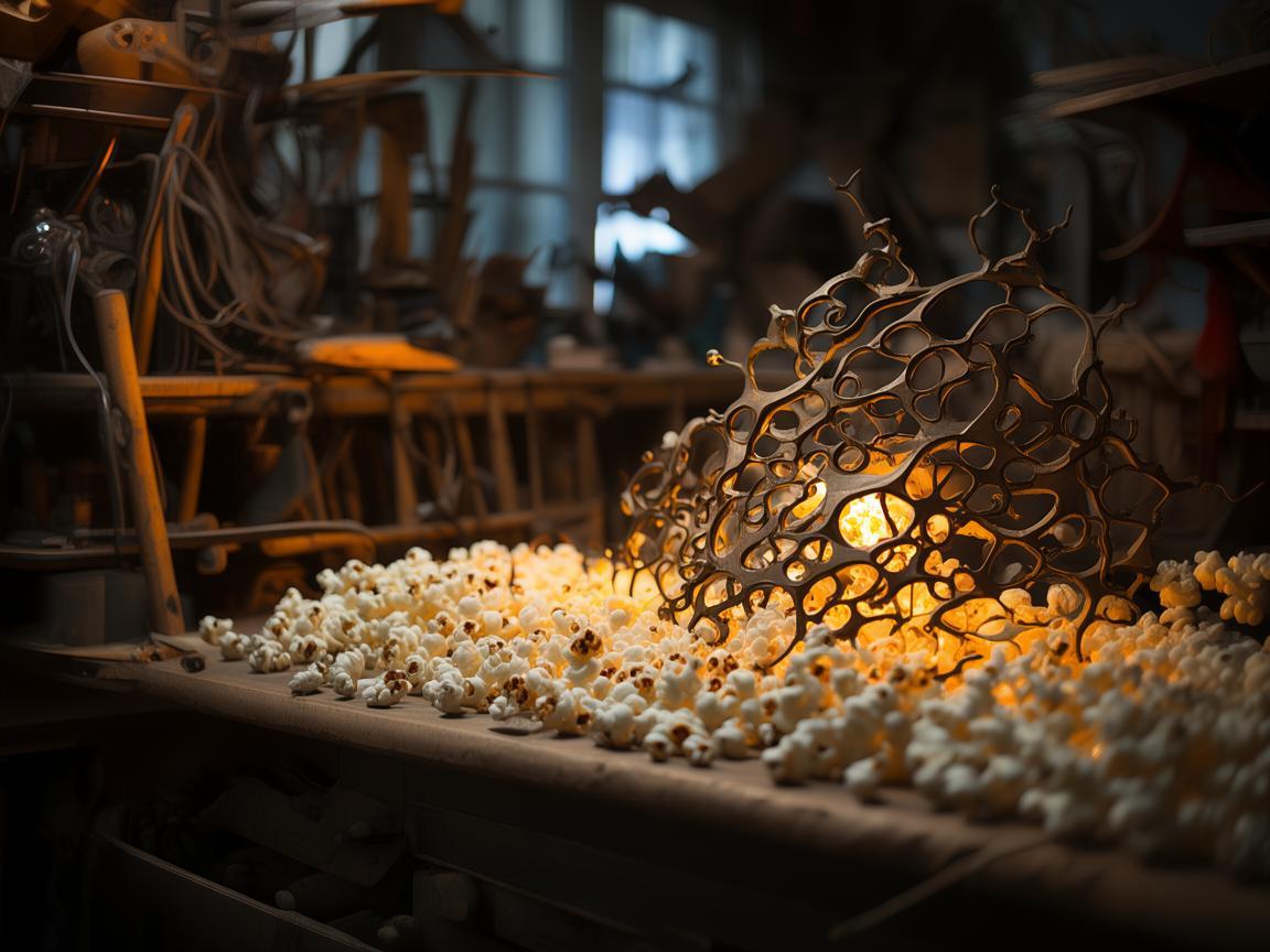 爆米花时光,金属艺术家的生活剪影 爆米花时光,金属艺术家的生活剪影