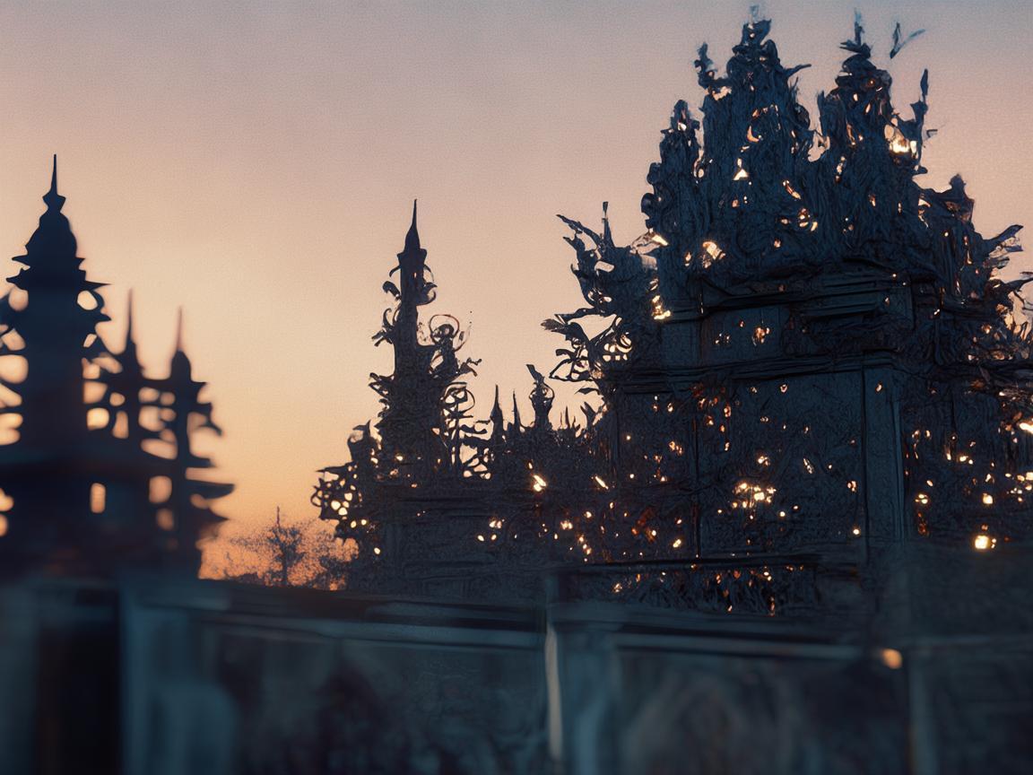 宫殿之影,金属艺术中的时光印记 宫殿之影,金属艺术中的时光印记