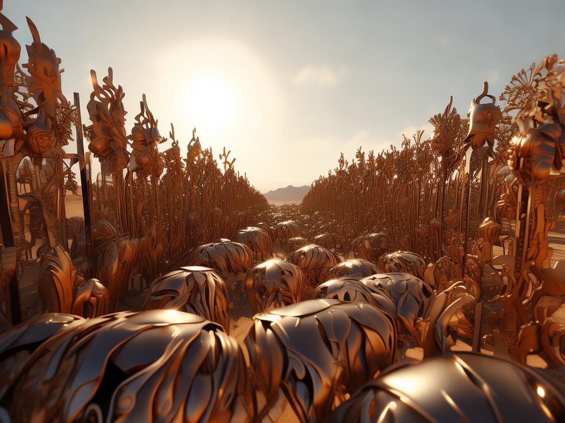 哈密,金属艺术中的璀璨印记 哈密,金属艺术中的璀璨印记