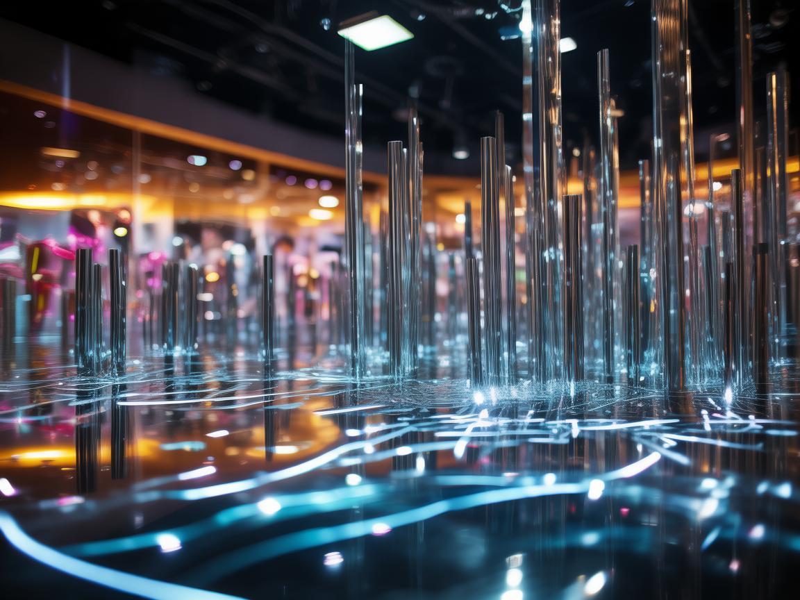 金属之舞,数码店体验区里的艺术邂逅 金属之舞,数码店体验区里的艺术邂逅