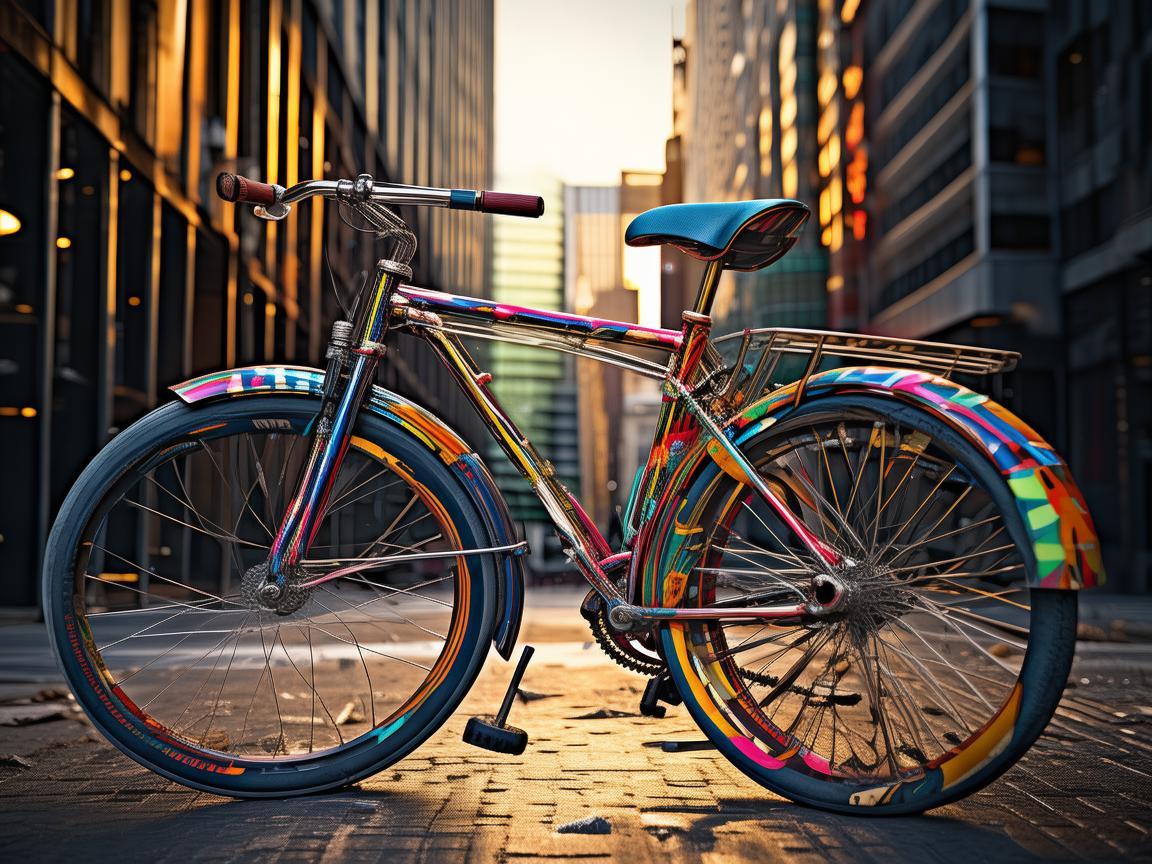 共享单车，城市金属脉络中的艺术律动