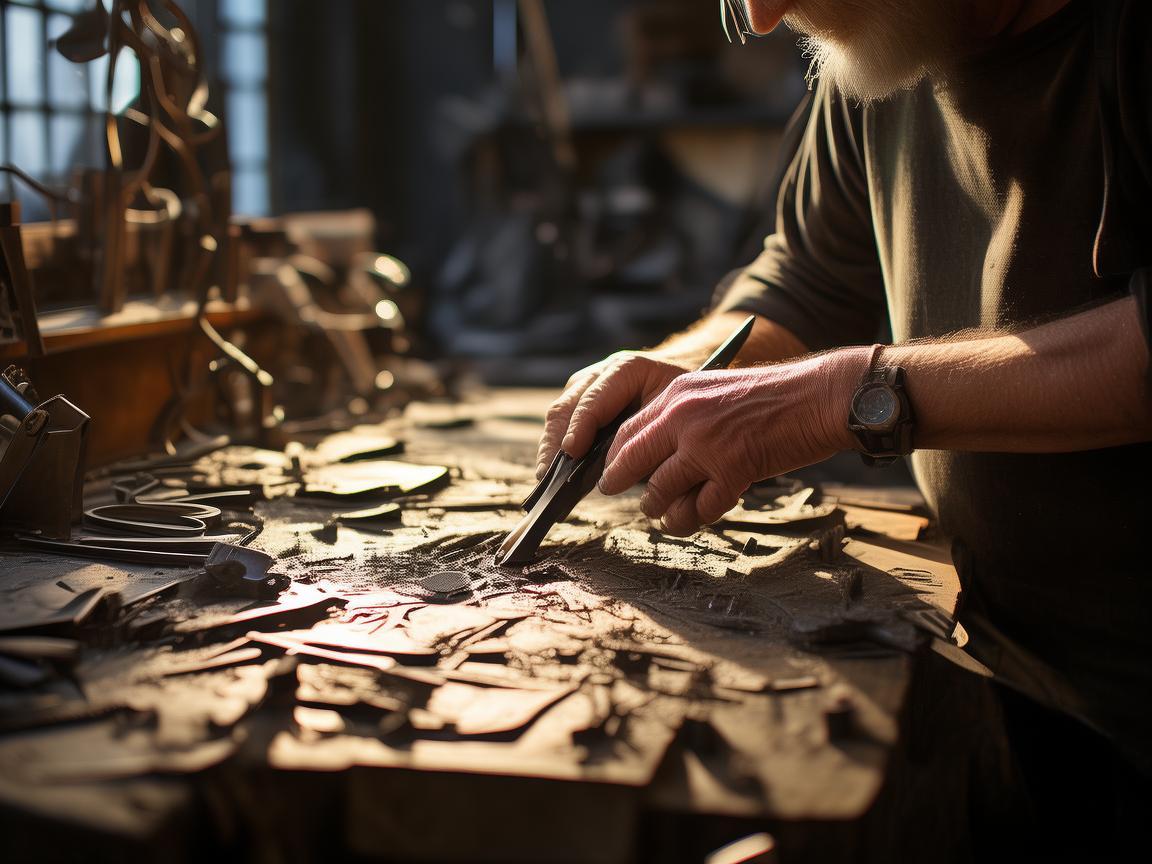 金属之魂，慈善之心，一位金属艺术家的生活记录