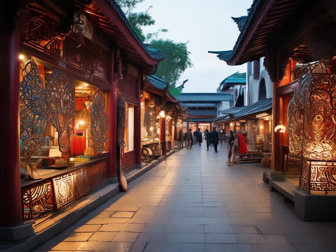 古城西安，金属艺术与生活的交融