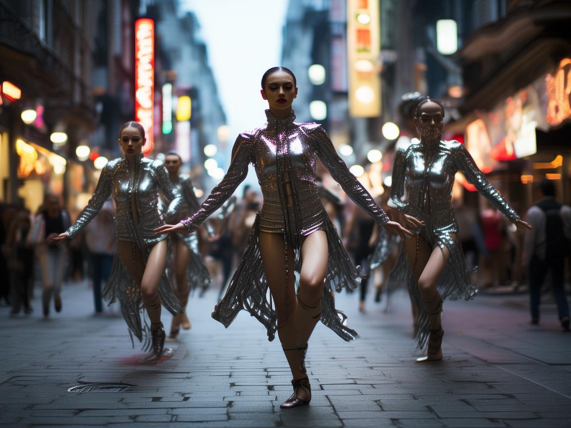 街头舞影,金属与舞蹈的跨界交响 街头舞影,金属与舞蹈的跨界交响