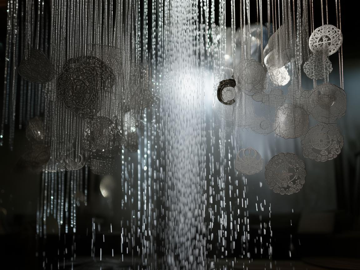 金属之舞，花洒下的艺术灵感