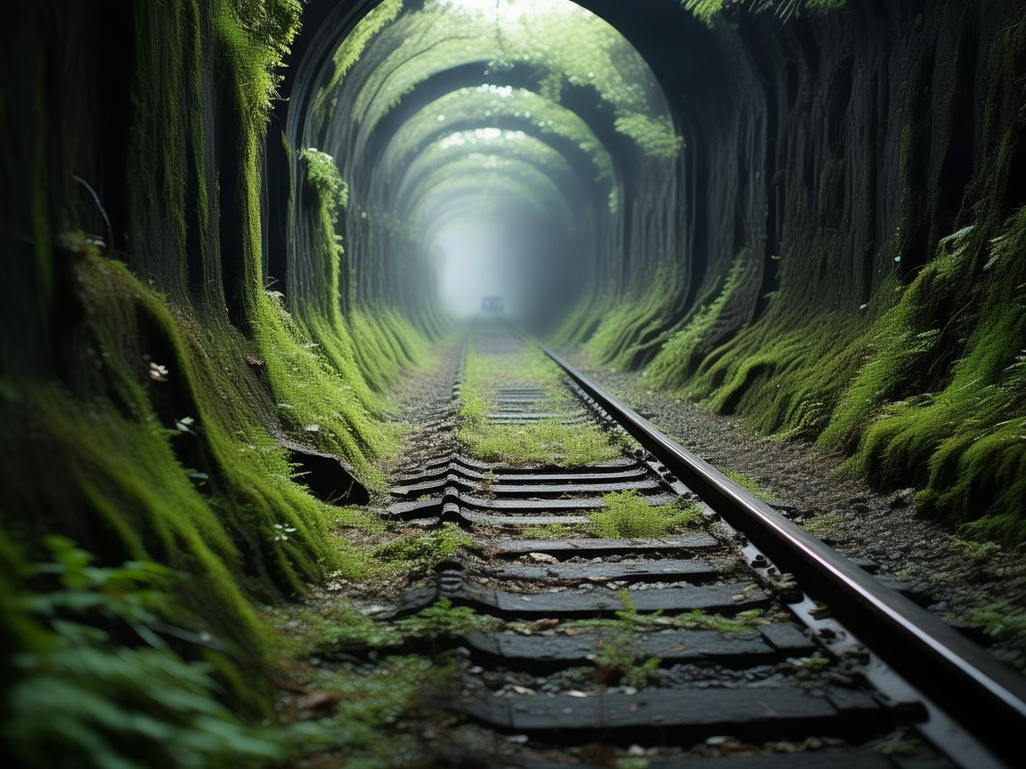 穿越时光的铁路隧道印记