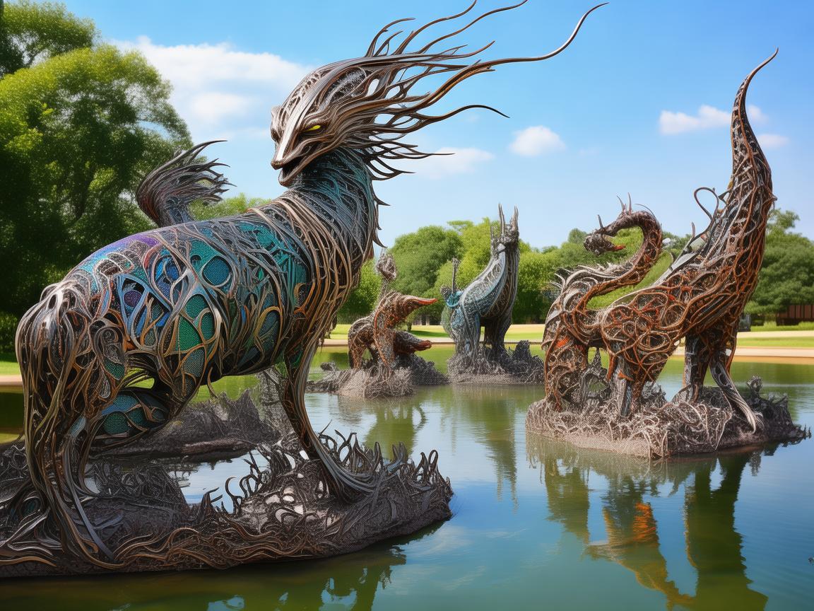 动物园,金属艺术灵感的奇幻宝库 动物园,金属艺术灵感的奇幻宝库