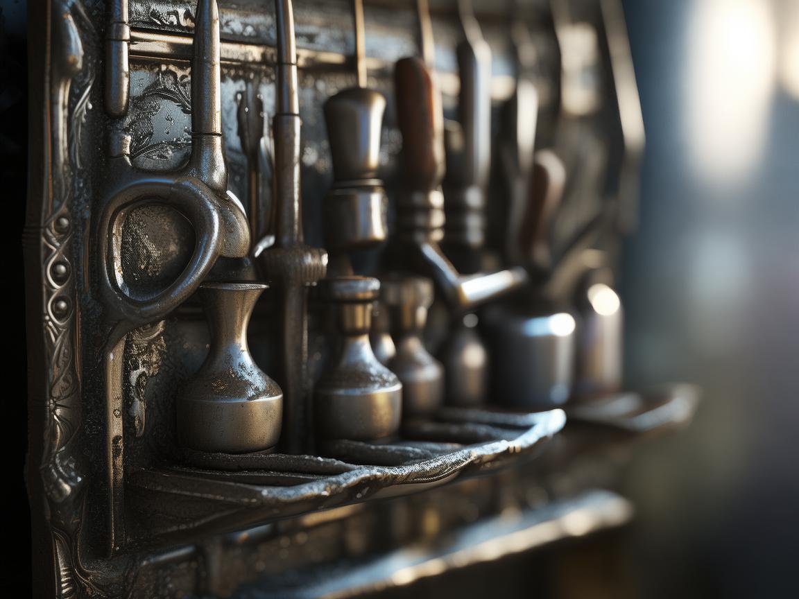 墙之守护者——金属墙面清洁用品架的匠心独白