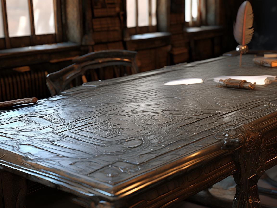 金属之韵,书桌上的时光印记 金属之韵,书桌上的时光印记