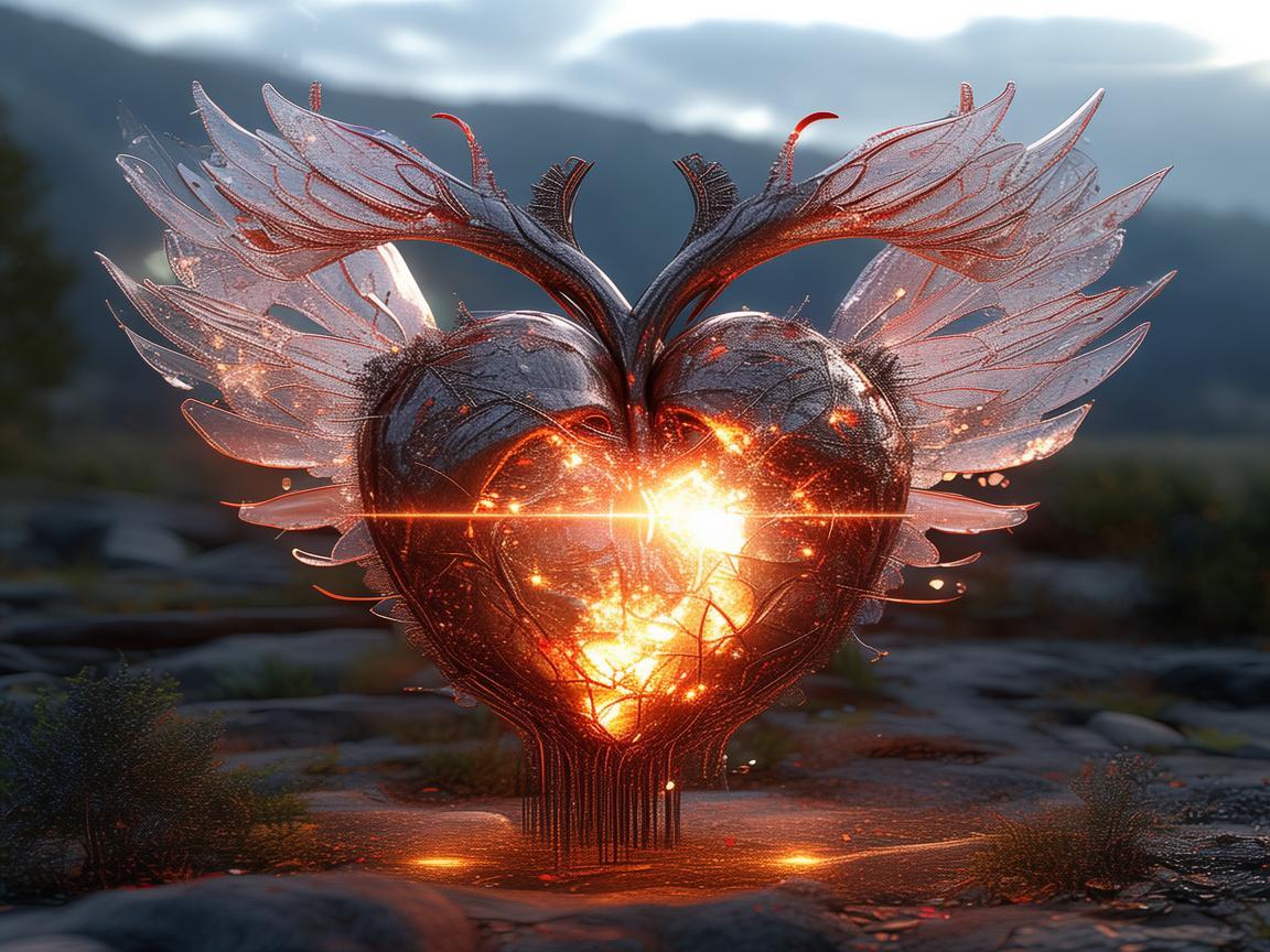 金属之心,以艺术之名,守护生命的坚韧 金属之心,以艺术之名,守护生命的坚韧