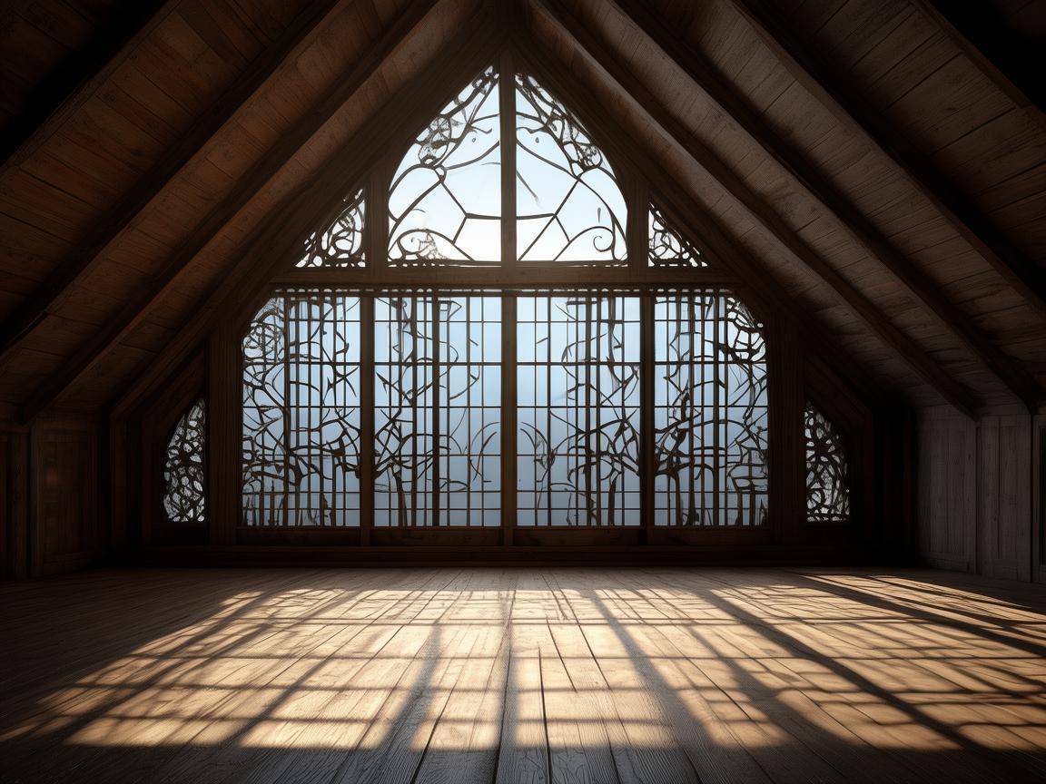 阁楼天窗,金属艺术与光影的交响曲 阁楼天窗,金属艺术与光影的交响曲