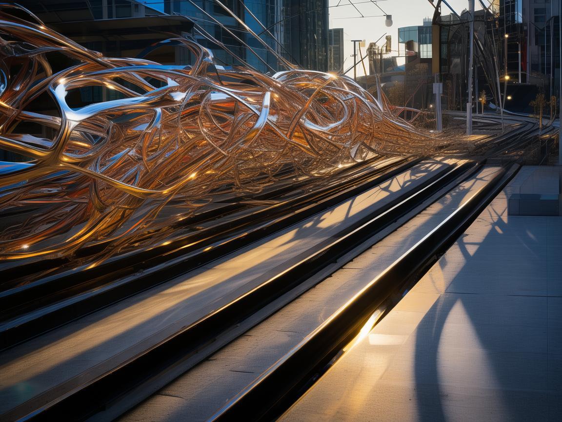 轻轨之舞,金属艺术家的生活剪影 轻轨之舞,金属艺术家的生活剪影