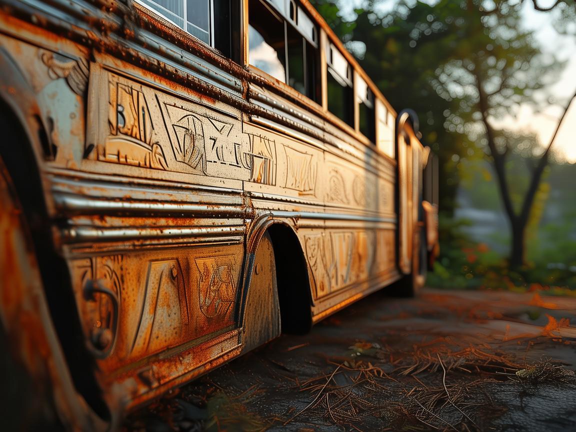 金属之韵，校车时光的坚固记忆