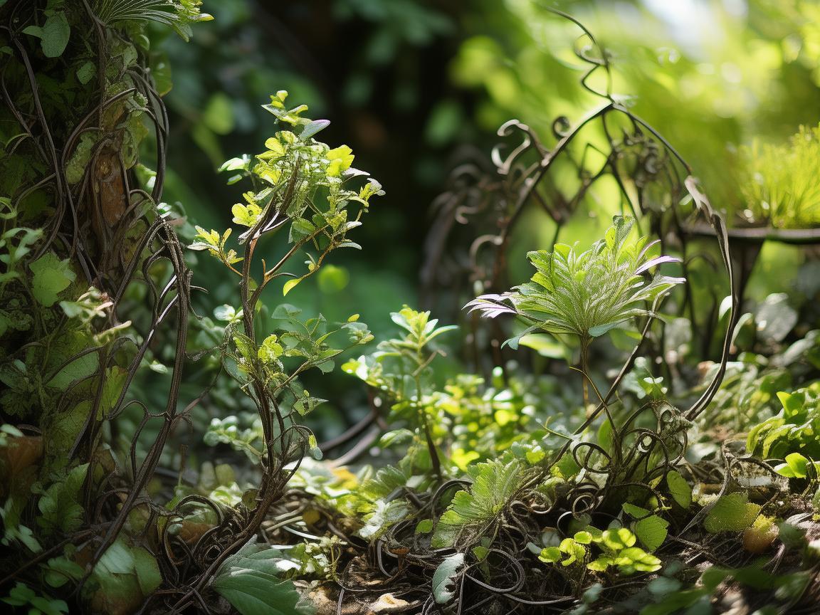 金属与绿意，园艺学在金属艺术中的诗意共生