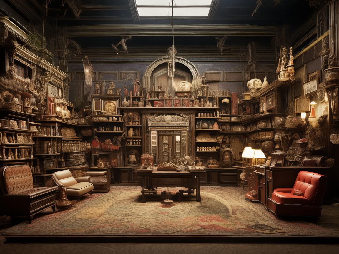 金属之韵，家具店样板房的坚固美学