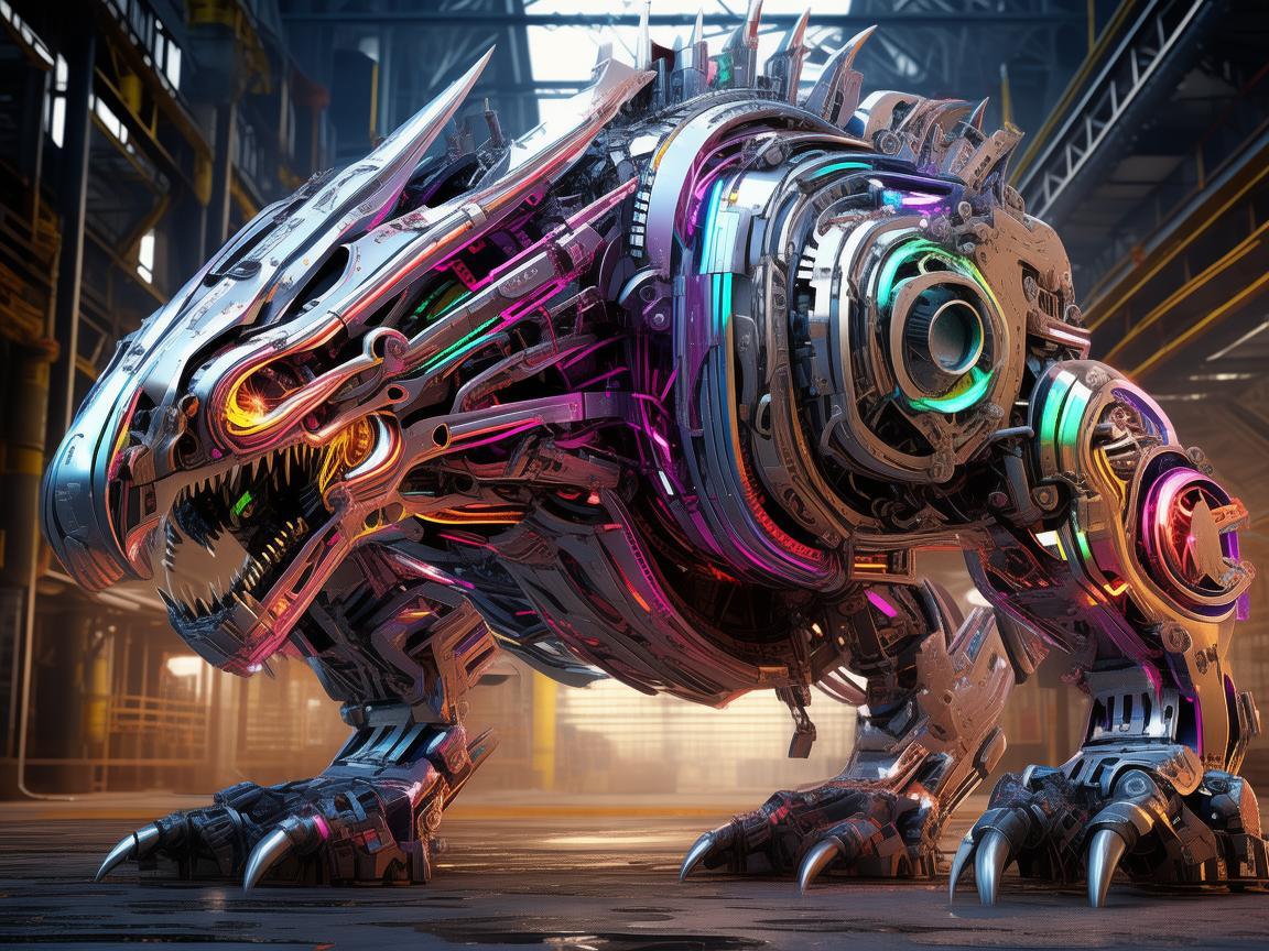 钢铁巨兽的艺术礼赞 钢铁巨兽的艺术礼赞