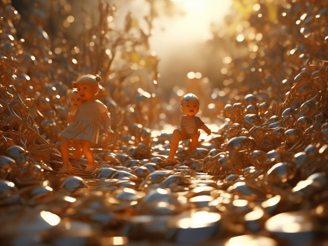 幼儿园的金属记忆,童真与坚韧的交响 幼儿园的金属记忆,童真与坚韧的交响