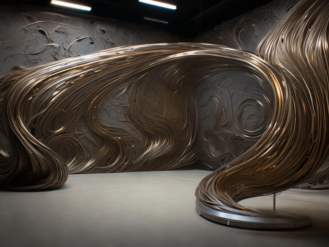 武术馆，金属铸就的力量与艺术之境