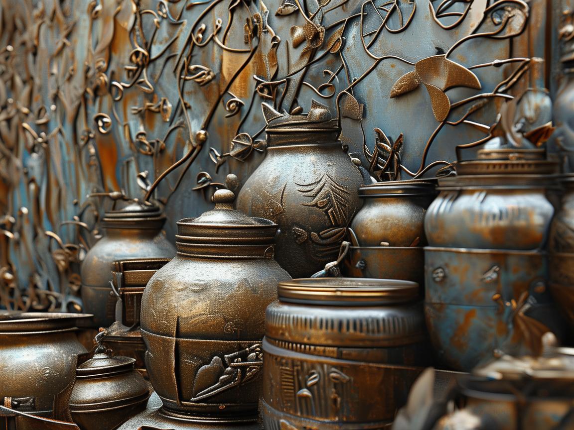 金属艺术中的农产品贮藏乐章 金属艺术中的农产品贮藏乐章