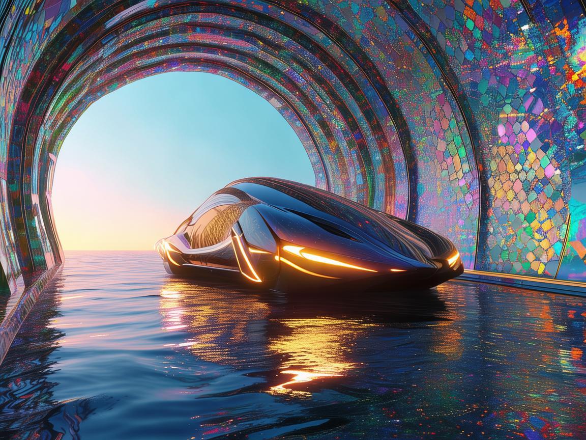 穿越时光的隧道——记一次跨海隧道通行车的艺术之旅 穿越时光的隧道——记一次跨海隧道通行车的艺术之旅