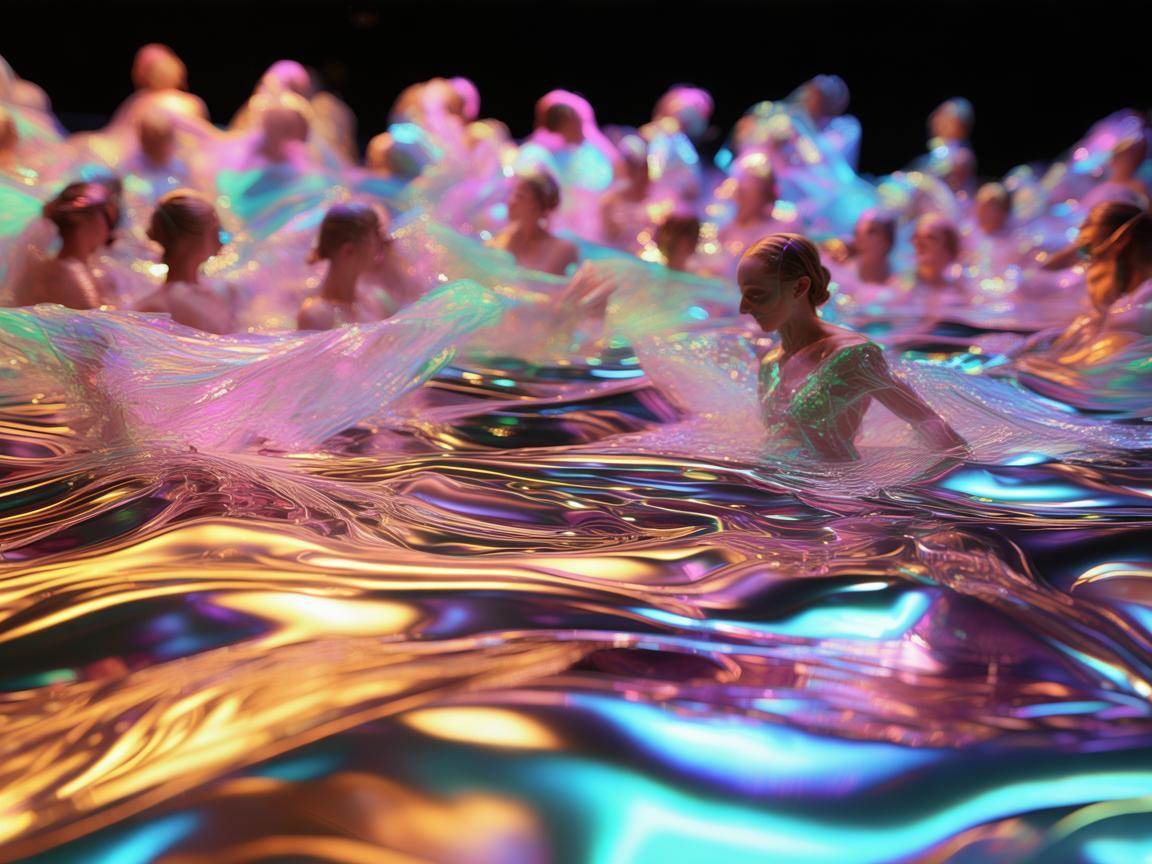 金属幻梦,花样游泳的凝固之美 金属幻梦,花样游泳的凝固之美