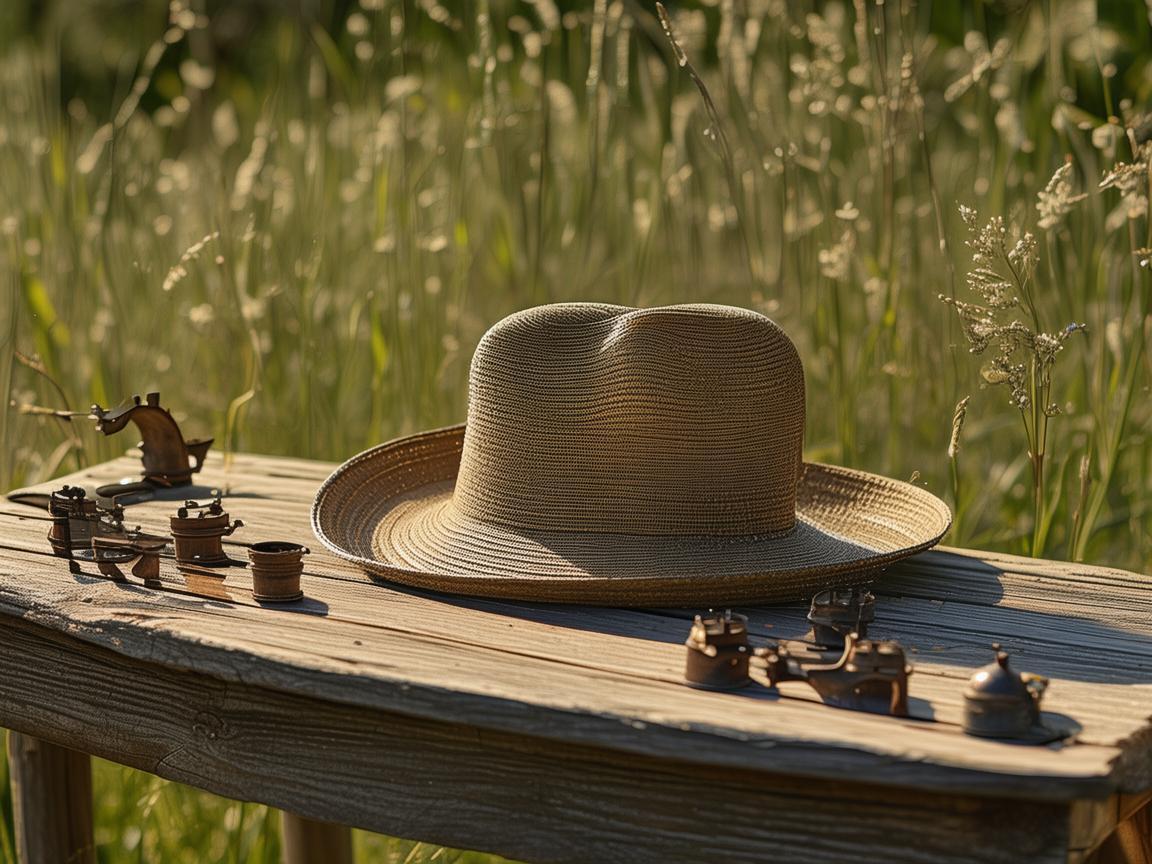 草帽下的金属乐章