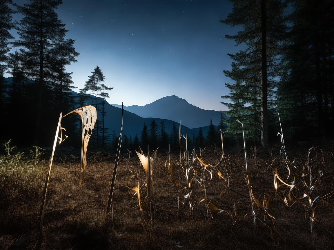 白山之影,金属艺术与生活的交响 白山之影,金属艺术与生活的交响