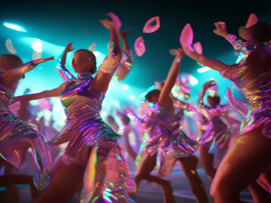 金属之舞，拉拉队员的闪耀瞬间