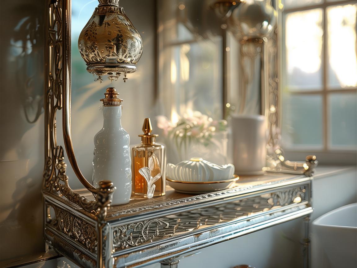 金属之韵，浴室里的时光印记——记我的浴室置物架