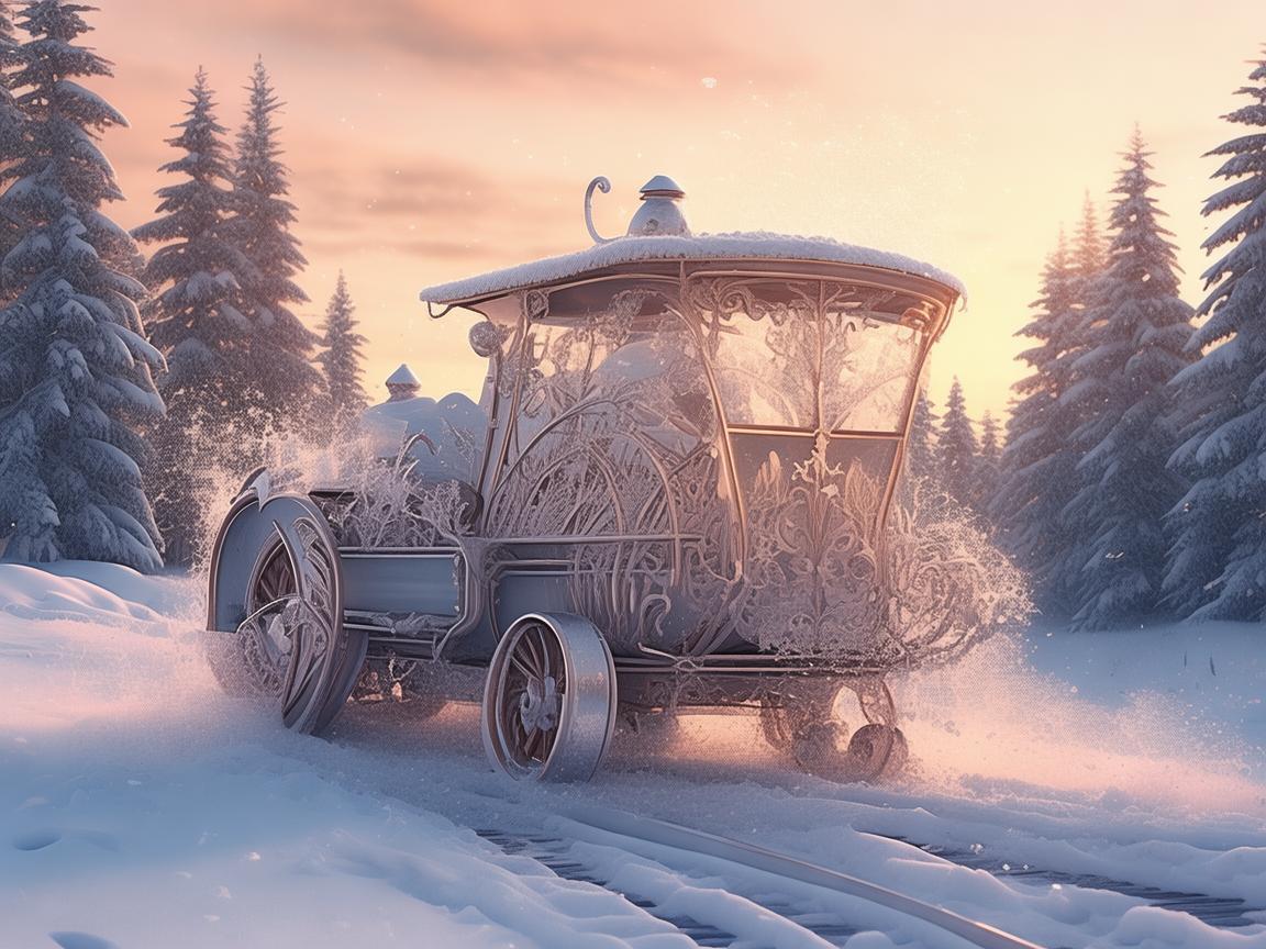 雪车之舞,金属艺术与冬日奇遇的浪漫邂逅 雪车之舞,金属艺术与冬日奇遇的浪漫邂逅