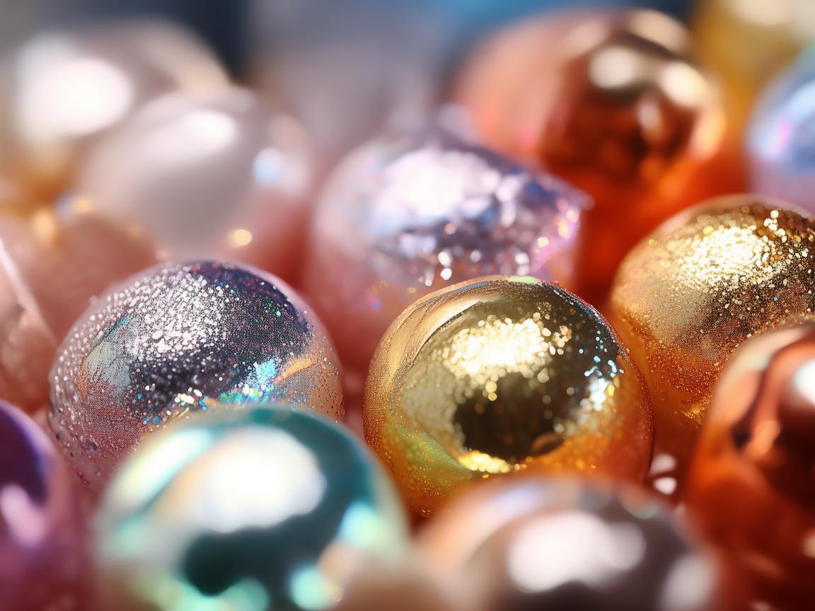 糖果的金属光泽，生活中的甜蜜与坚韧