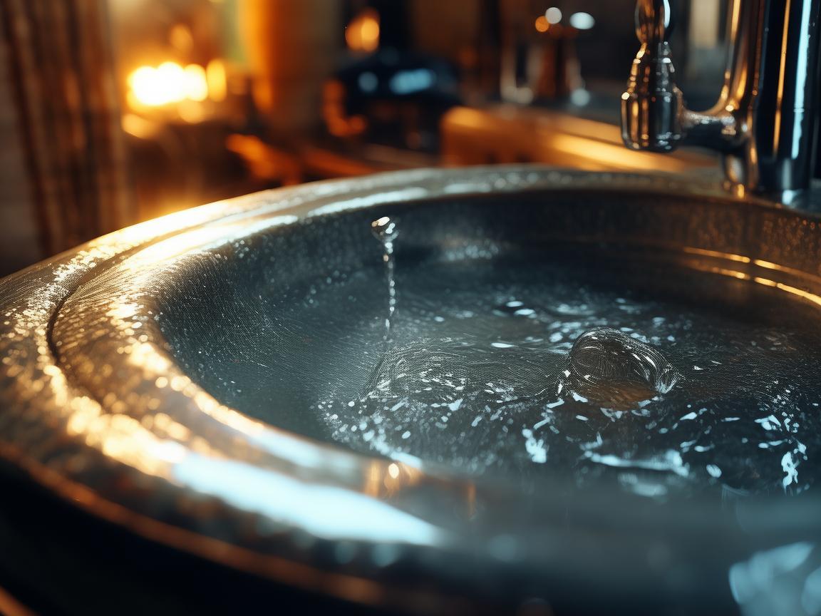 金属雕琢下的洗漱时光