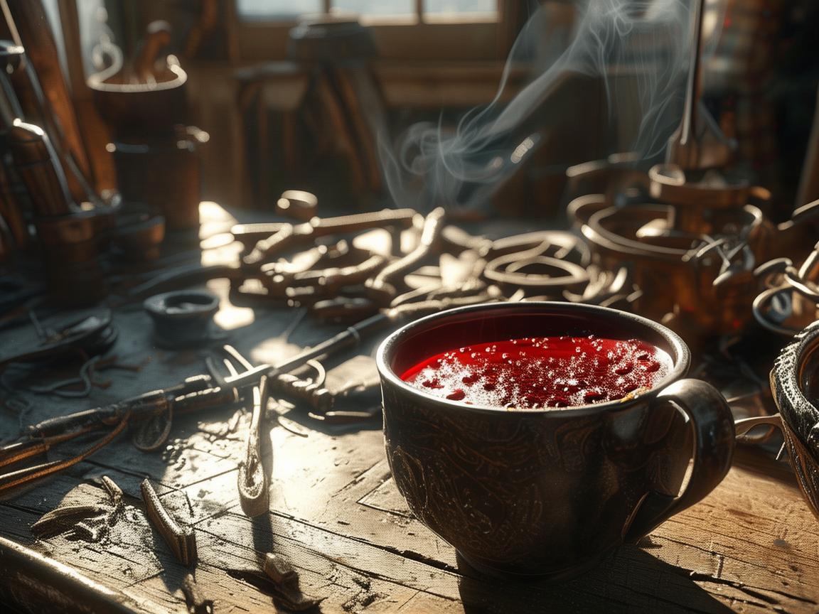 红茶时光，金属艺术家的日常印记