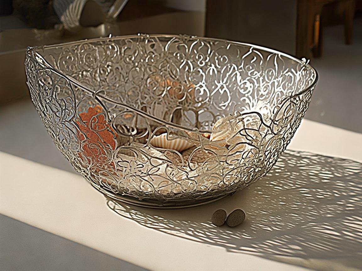 金属收纳篮,生活中的艺术与实用