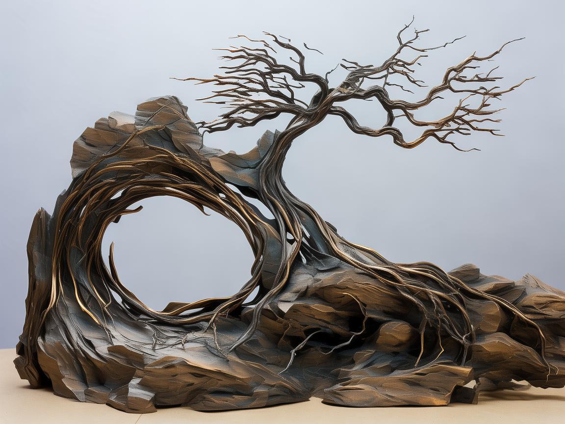 探险家之心，金属艺术中的坚韧与自由