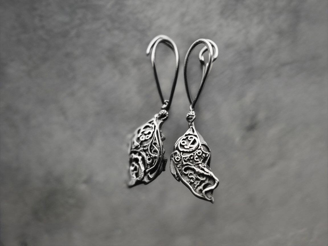 耳环扣,金属艺术中的生活印记 耳环扣,金属艺术中的生活印记