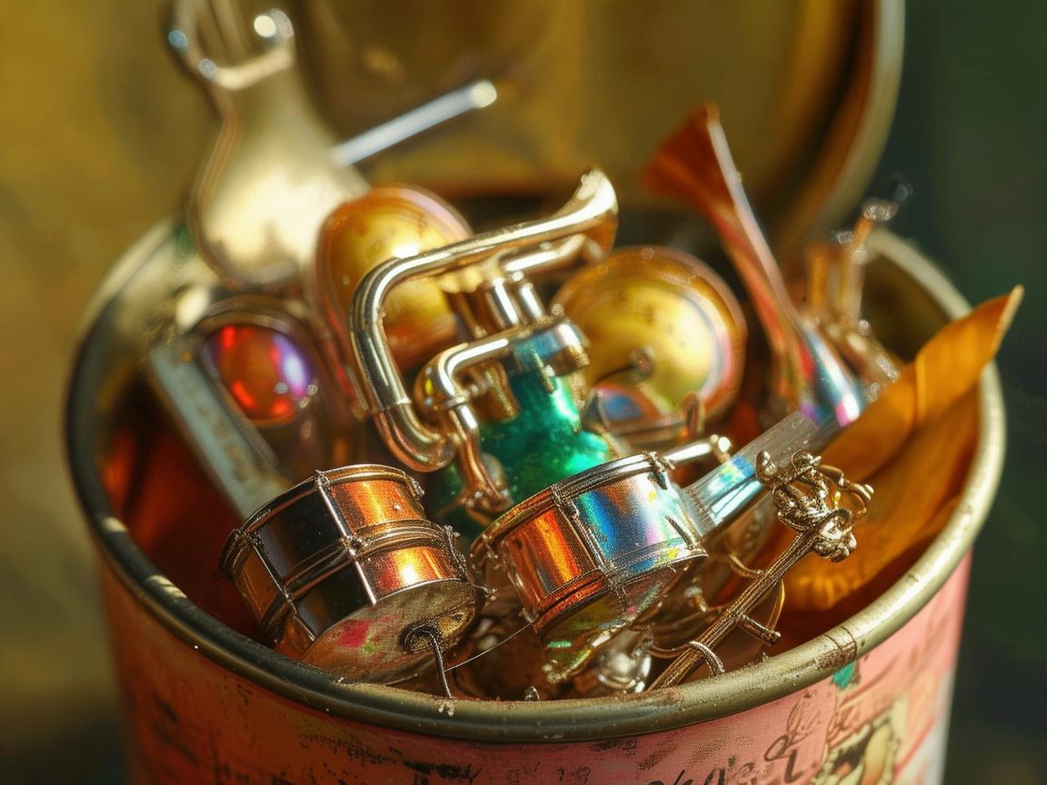 薯片罐里的金属乐章