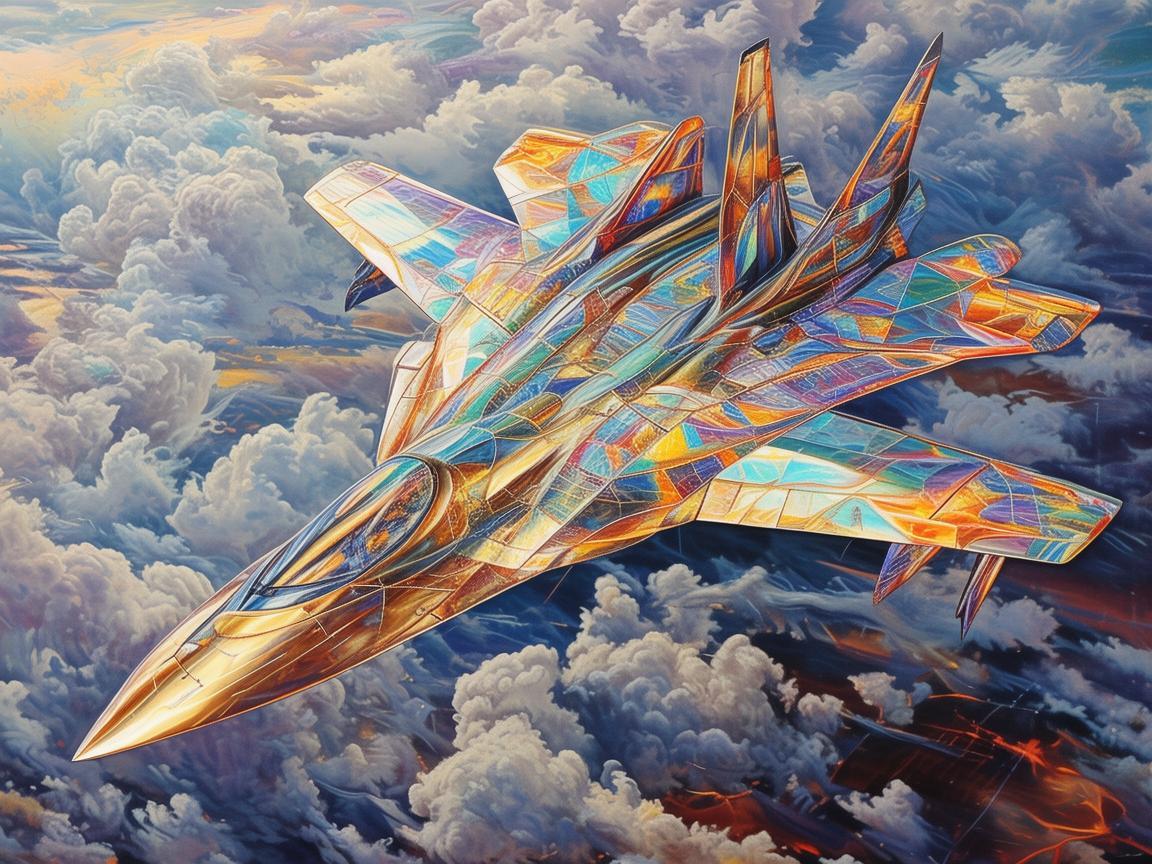 金属之翼，战斗机与我的艺术对话