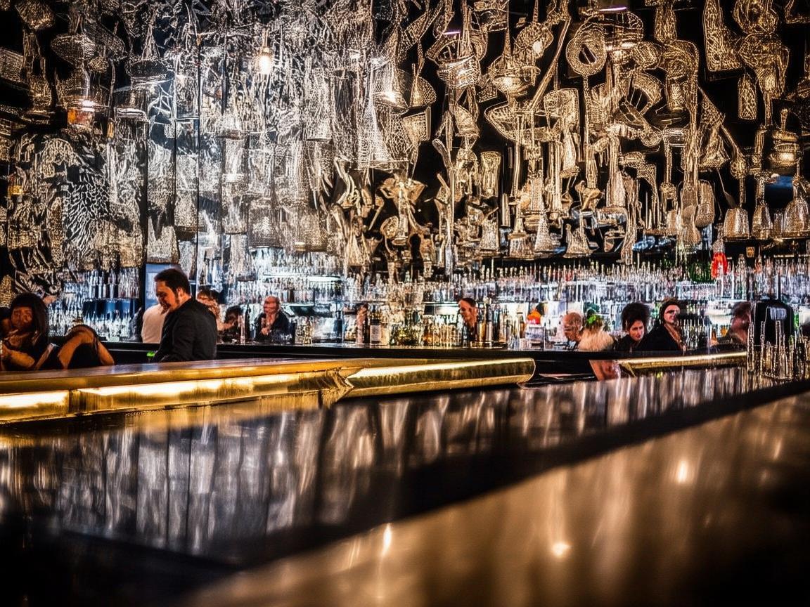 酒吧，喧嚣中的金属艺术之境