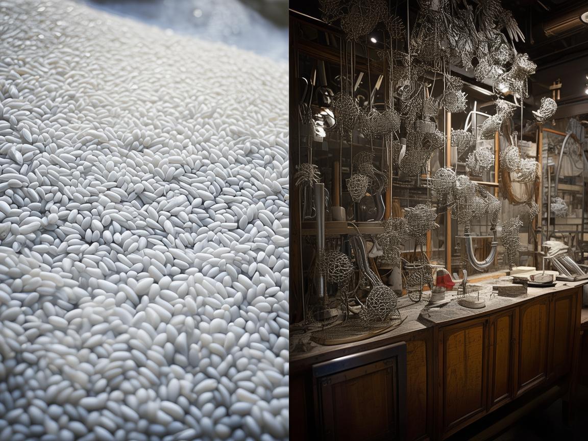 白米之歌，金属艺术家的生活印记