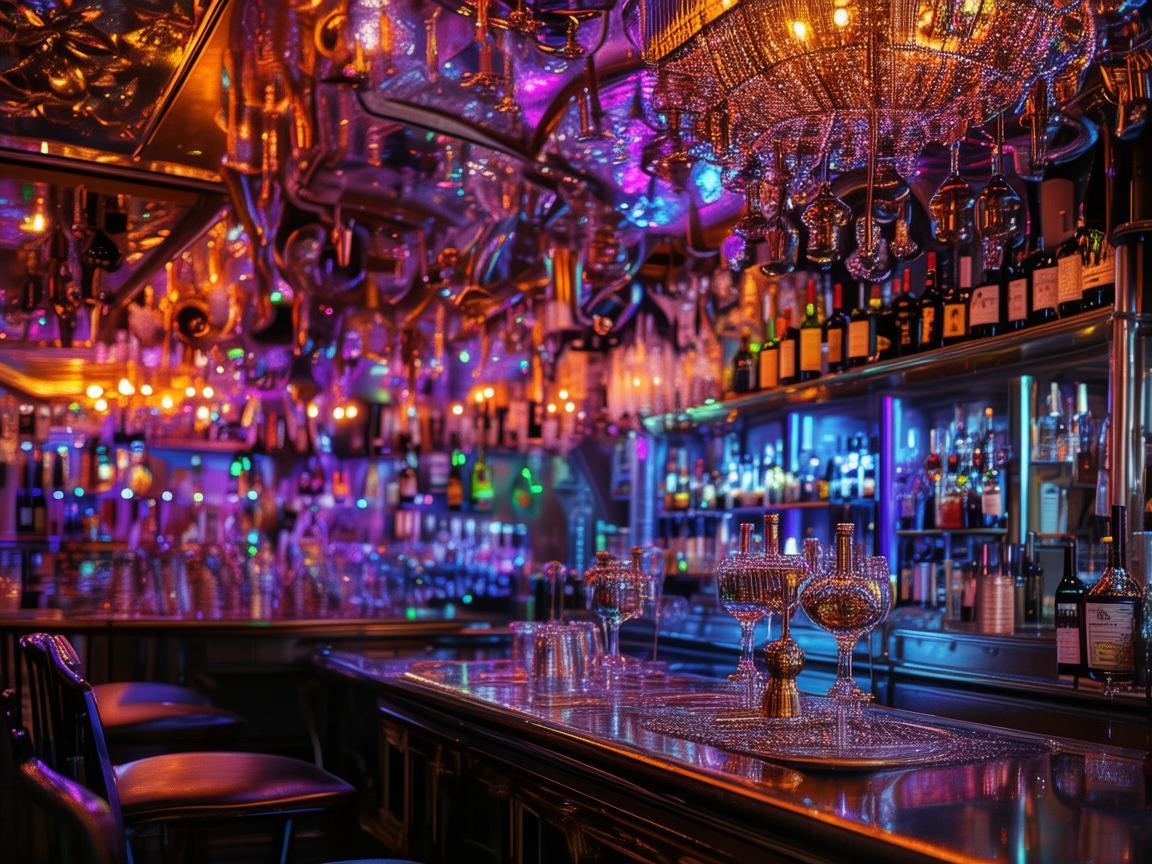 金属与酒香,在酒吧的霓虹下,我以艺术铸就生活 金属与酒香,在酒吧的霓虹下,我以艺术铸就生活